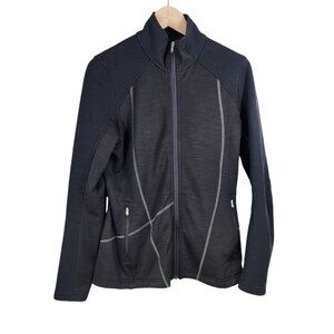 Spyder Women's Bandita Mid Weight‎ Stryke Fleece Jacket Black Size M Black